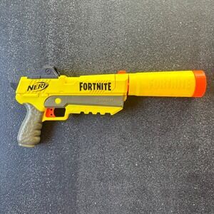 Nerf Fortnite SP-L‎ Elite Dart Blaster Toy Gun Yellow Orange Kids
